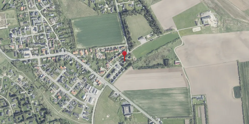 Historisk kort over Lønstrup Station