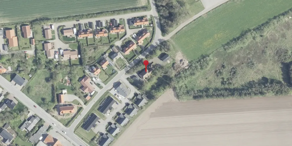 Historisk kort over Lønstrup Station