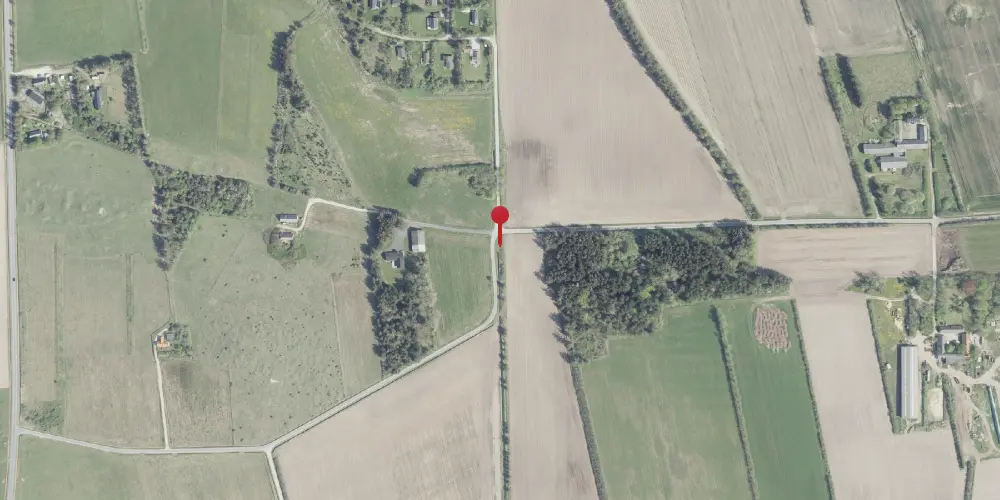 Historisk kort over Nr. Rubjerg Trinbræt