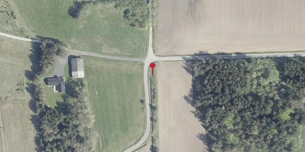 Historisk kort over Nr. Rubjerg Trinbræt