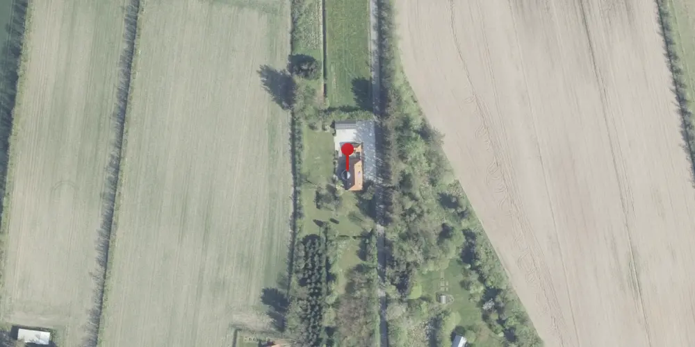 Historisk kort over Jelstrup Station