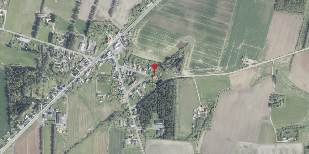 Historisk kort over Vittrup Station