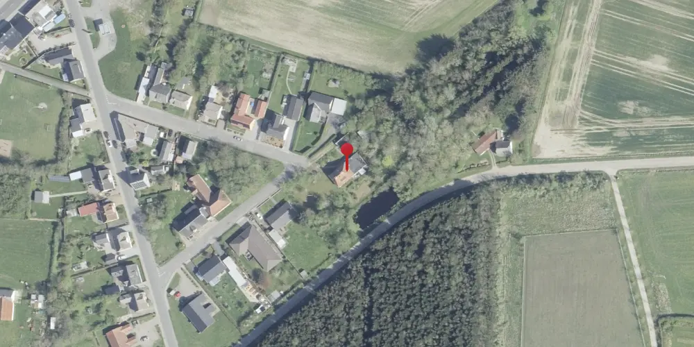 Historisk kort over Vittrup Station