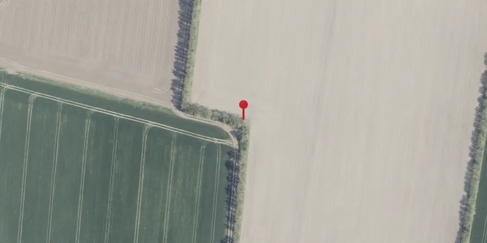 Historisk kort over Skøttrup Trinbræt