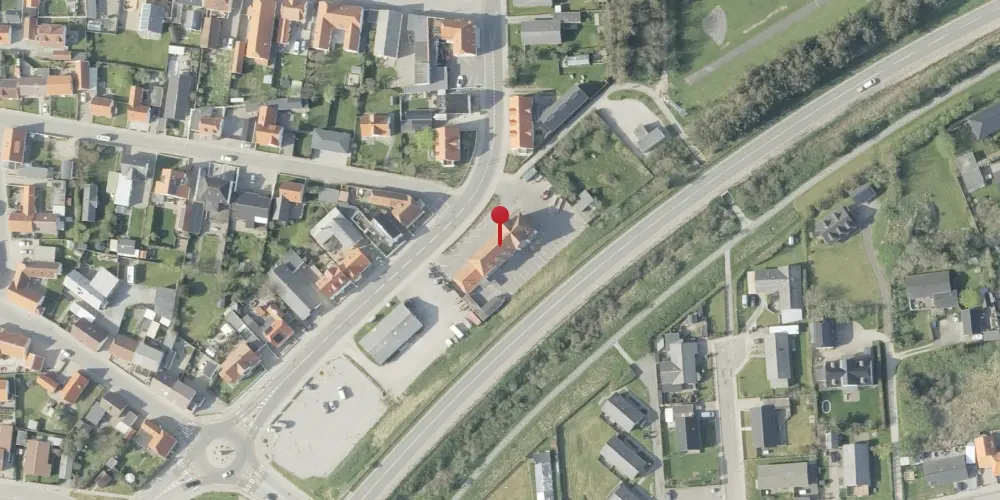 Historisk kort over Løkken Station Historisk kort over Løkken Station