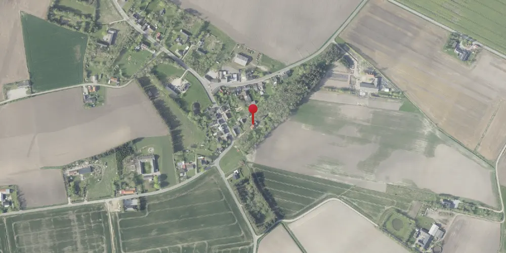 Historisk kort over Saltum Station