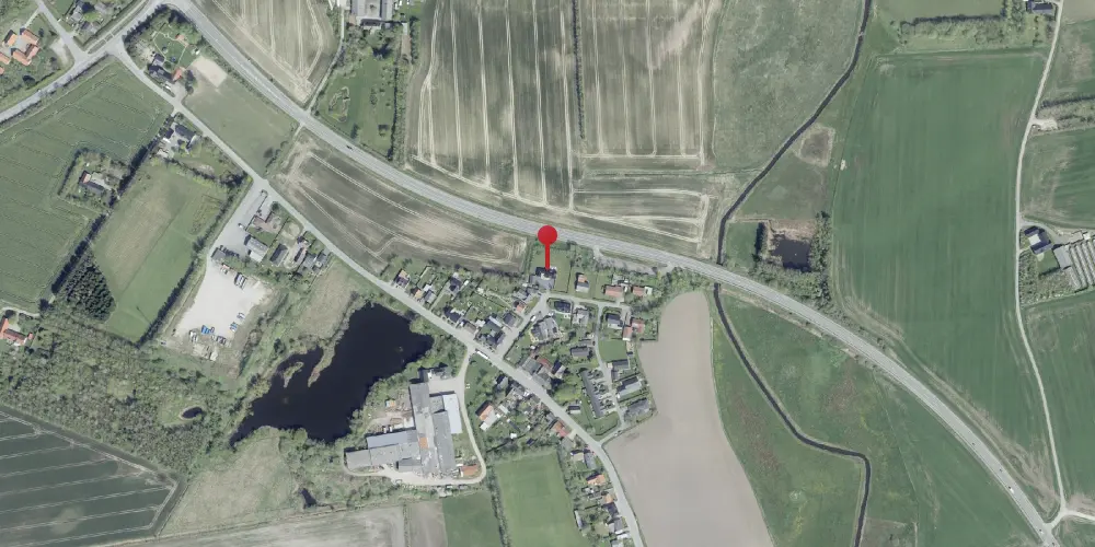 Historisk kort over Ilbro Station