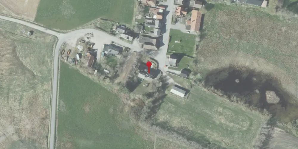 Historisk kort over Sæsing Station