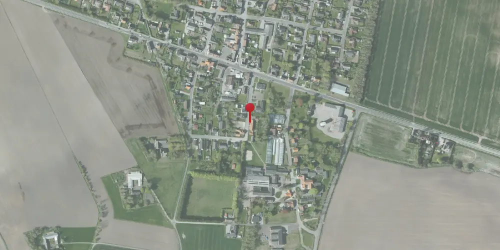 Historisk kort over Hørby Station