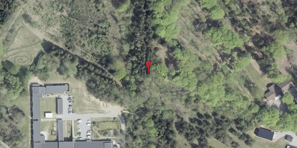 Historisk kort over Skytteplantagen Trinbræt Historisk kort over Skytteplantagen Trinbræt