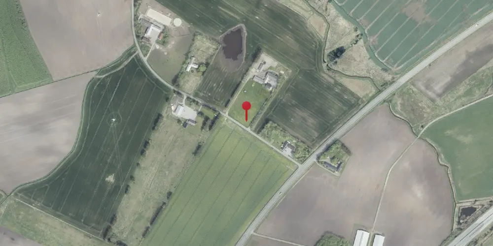 Historisk kort over Brusholt Trinbræt Historisk kort over Brusholt Trinbræt