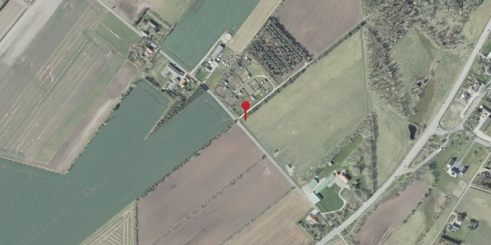 Historisk kort over Frederikshvile Trinbræt