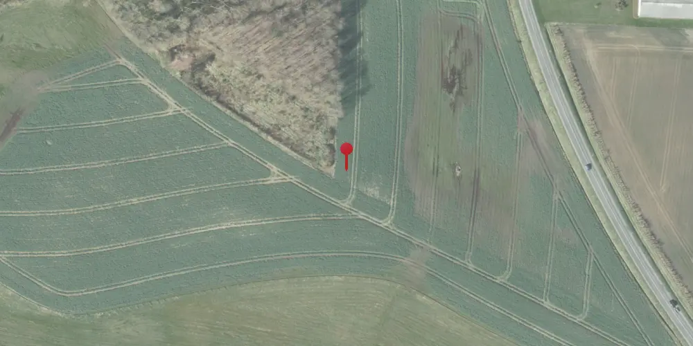 Historisk kort over Klavsholm Trinbræt