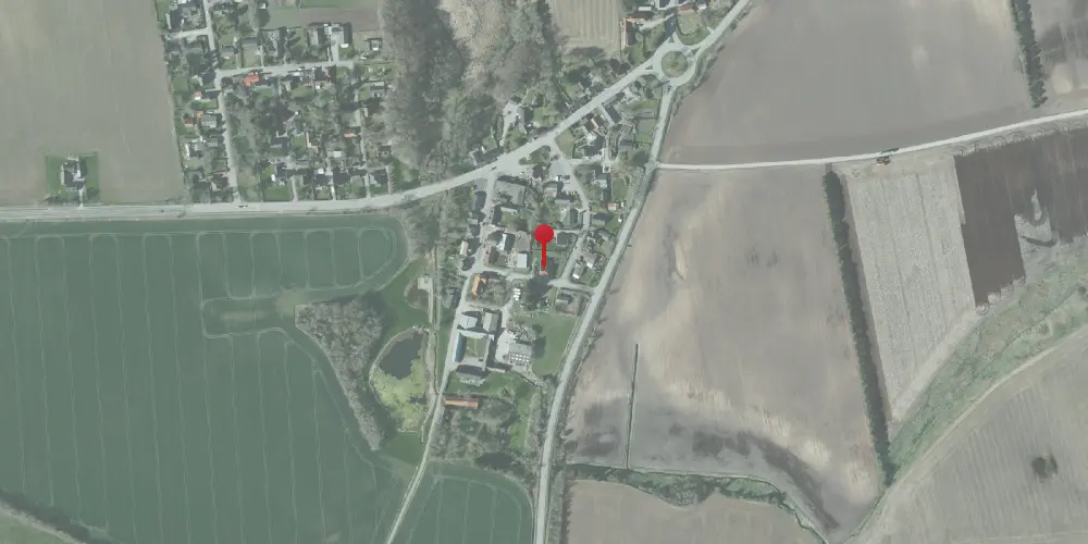 Historisk kort over Hellum Station