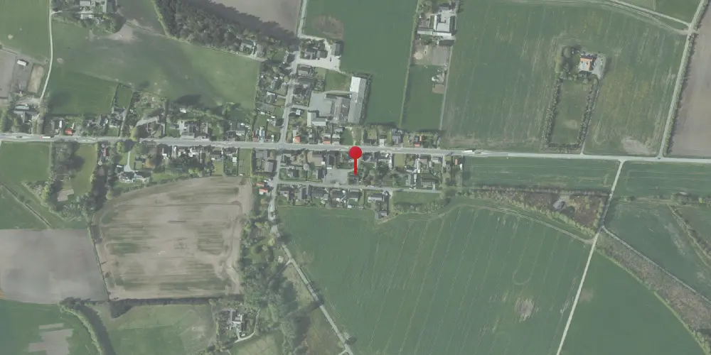 Historisk kort over Ørsø Station Historisk kort over Ørsø Station