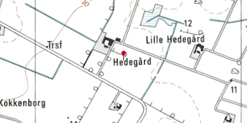 Historisk kort over Kovshede Trinbræt Historisk kort over Kovshede Trinbræt