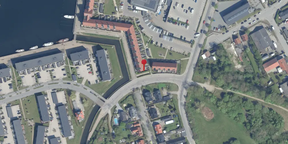 Historisk kort over Kalvøvej Trinbræt