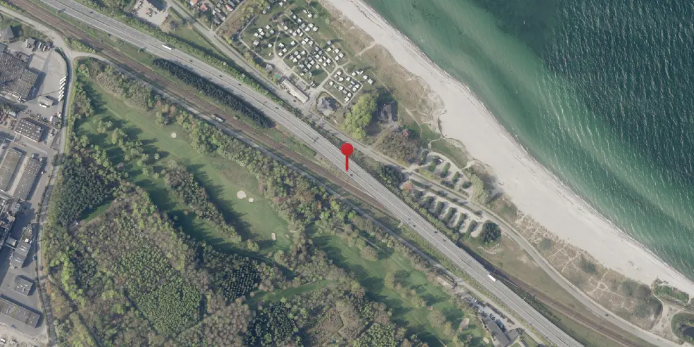 Historisk kort over Skærven Trinbræt Historisk kort over Skærven Trinbræt