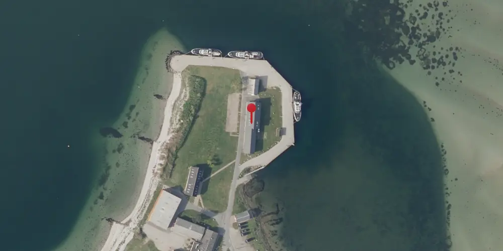 Historisk kort over Slipshavn Station Historisk kort over Slipshavn Station