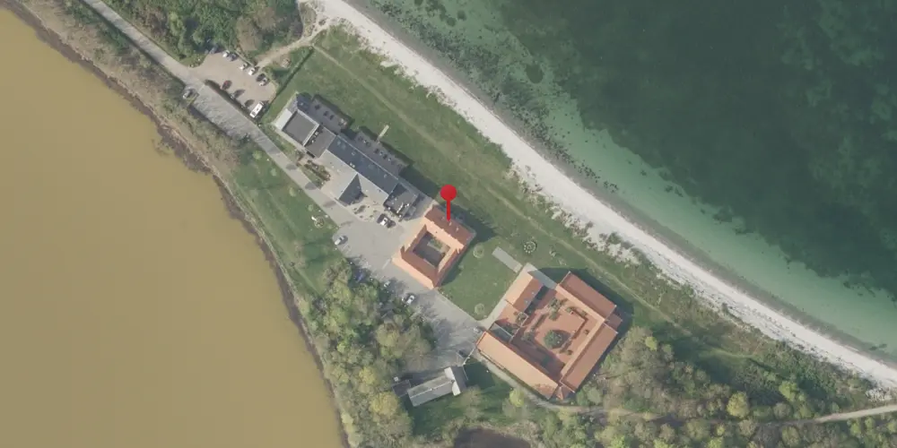 Historisk kort over Knudshoved Isbådsstation