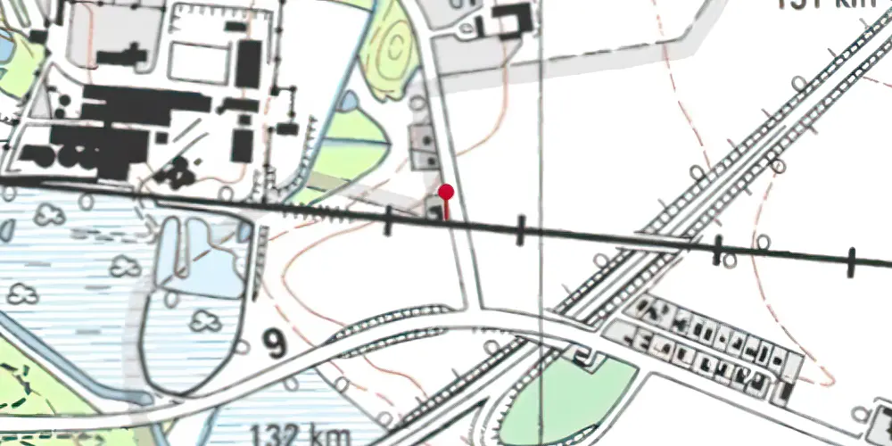 Historisk kort over Nykøbingvej Trinbræt Historisk kort over Nykøbingvej Trinbræt