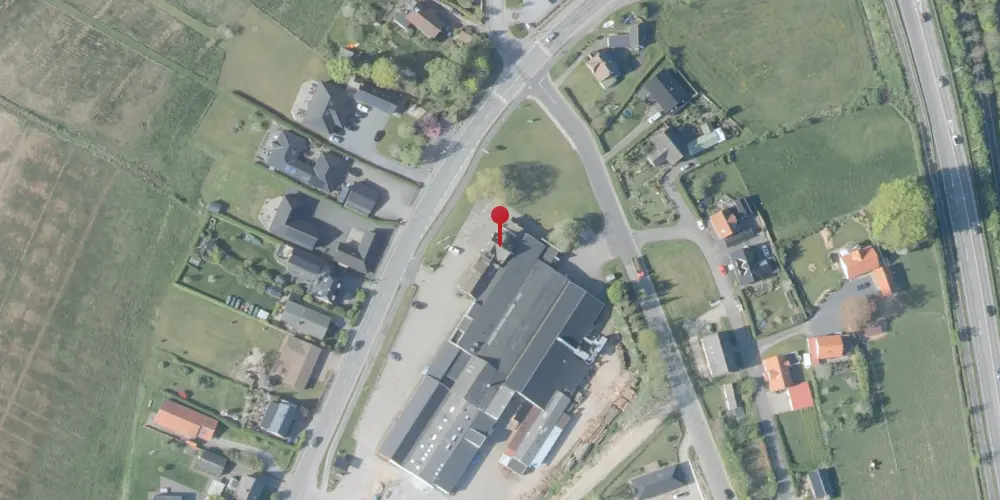 Historisk kort over Hadsund Syd Station Historisk kort over Hadsund Syd Station