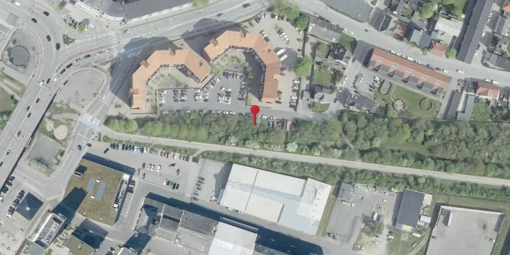 Historisk kort over Nørresundby Havnestation Station Historisk kort over Nørresundby Havnestation Station