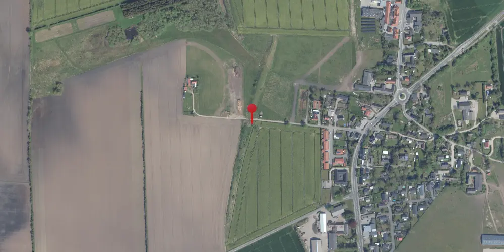 Historisk kort over Lyngerup Trinbræt