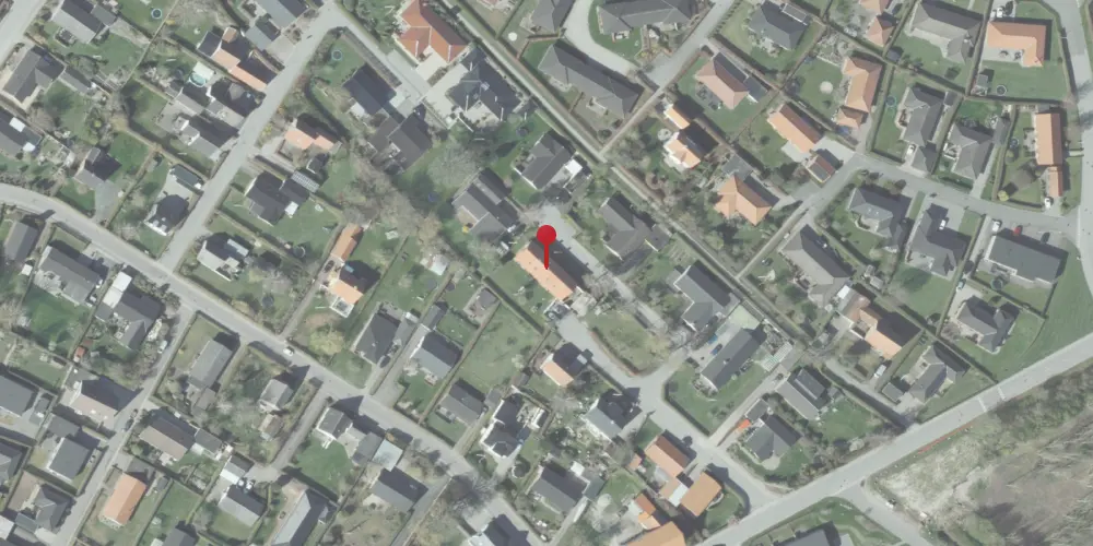 Historisk kort over Vester Hassing Station