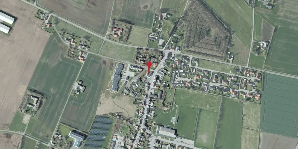 Historisk kort over Ulsted Station