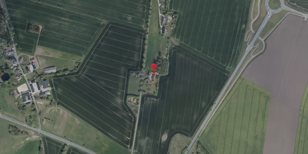 Historisk kort over Krogstrup Station