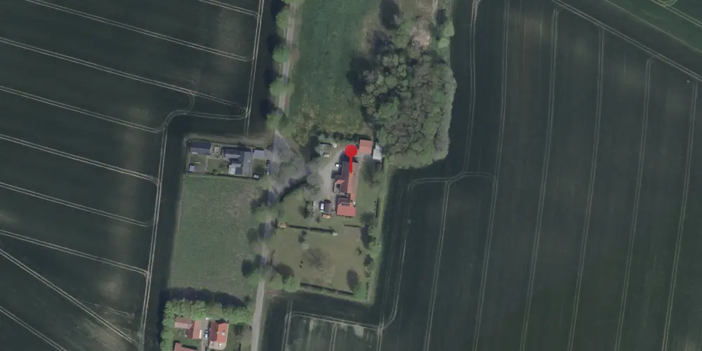 Historisk kort over Krogstrup Station