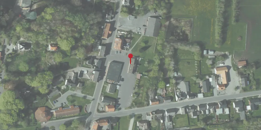 Historisk kort over Agersted Station