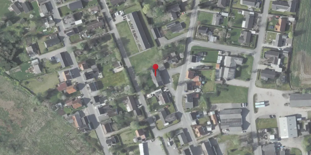 Historisk kort over Præstbro Station