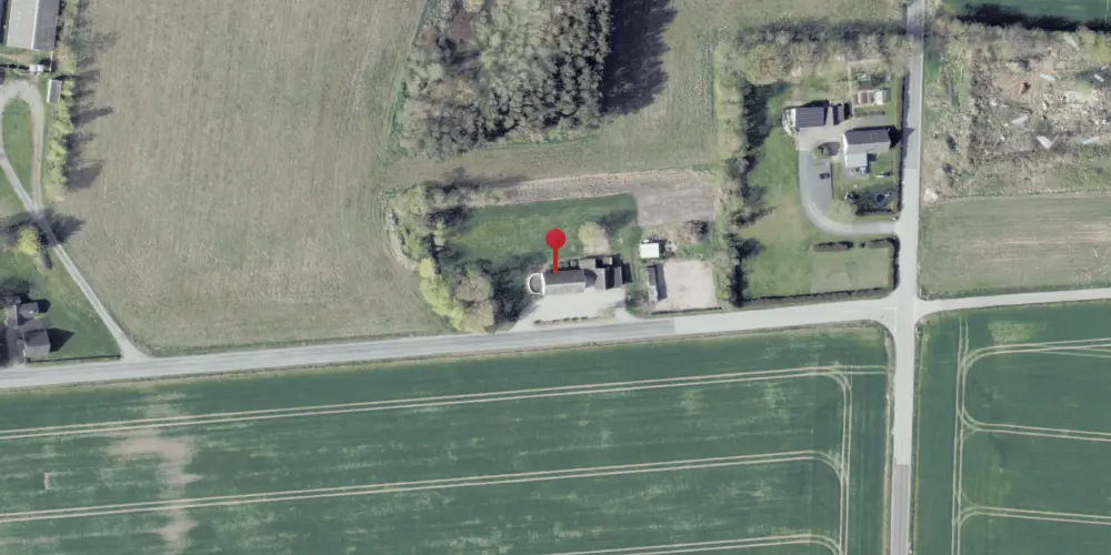 Historisk kort over Volstrup Station