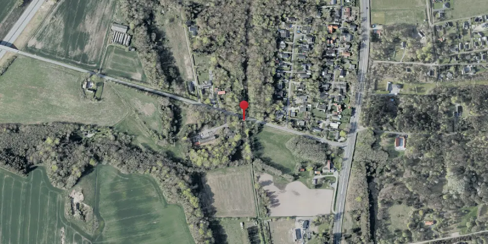 Historisk kort over Sulbæk Trinbræt