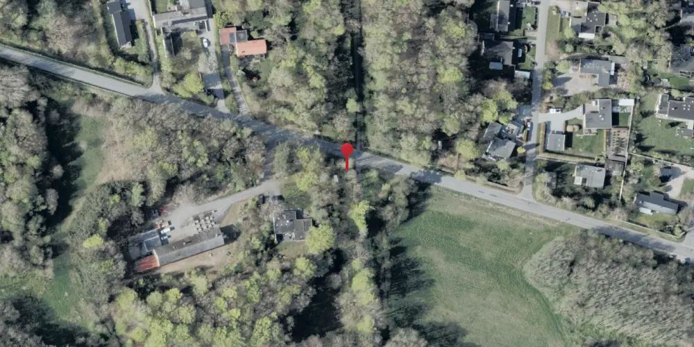 Historisk kort over Sulbæk Trinbræt