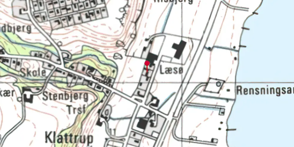 Historisk kort over Understed Station