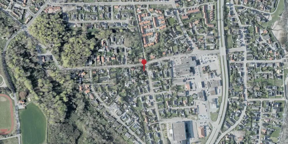 Historisk kort over Bangsbo Billetsalgssted Historisk kort over Bangsbo Billetsalgssted