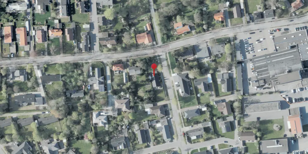 Historisk kort over Bangsbo Billetsalgssted Historisk kort over Bangsbo Billetsalgssted