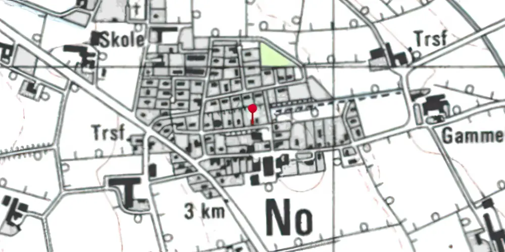 Historisk kort over No Station Historisk kort over No Station