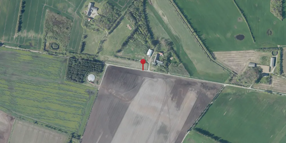 Historisk kort over Flytkjær Trinbræt