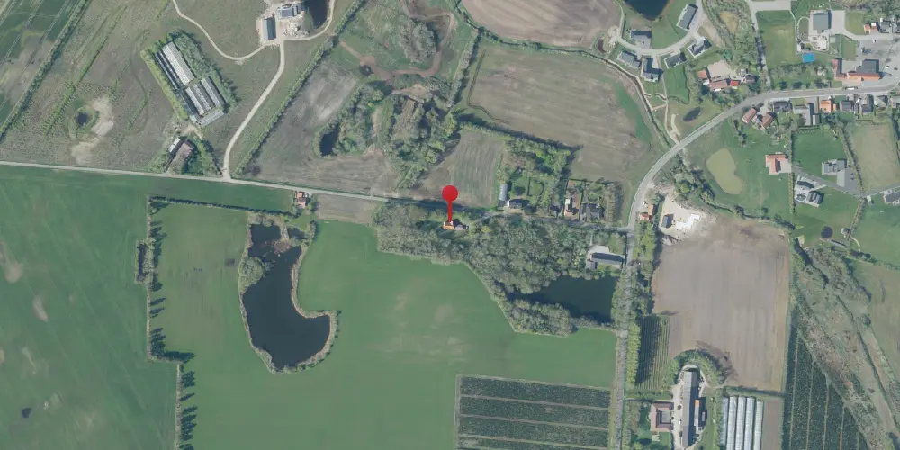 Historisk kort over Lervang Station Historisk kort over Lervang Station