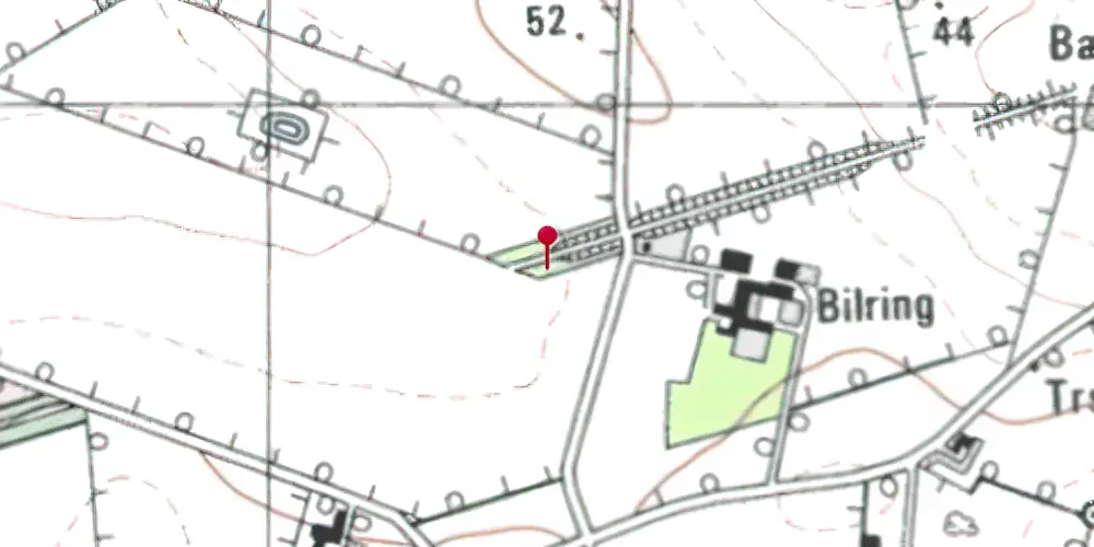 Historisk kort over Vesterbæk Trinbræt Historisk kort over Vesterbæk Trinbræt