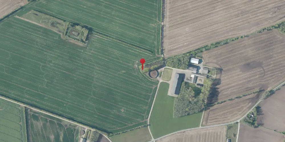 Historisk kort over Vesterbæk Trinbræt Historisk kort over Vesterbæk Trinbræt