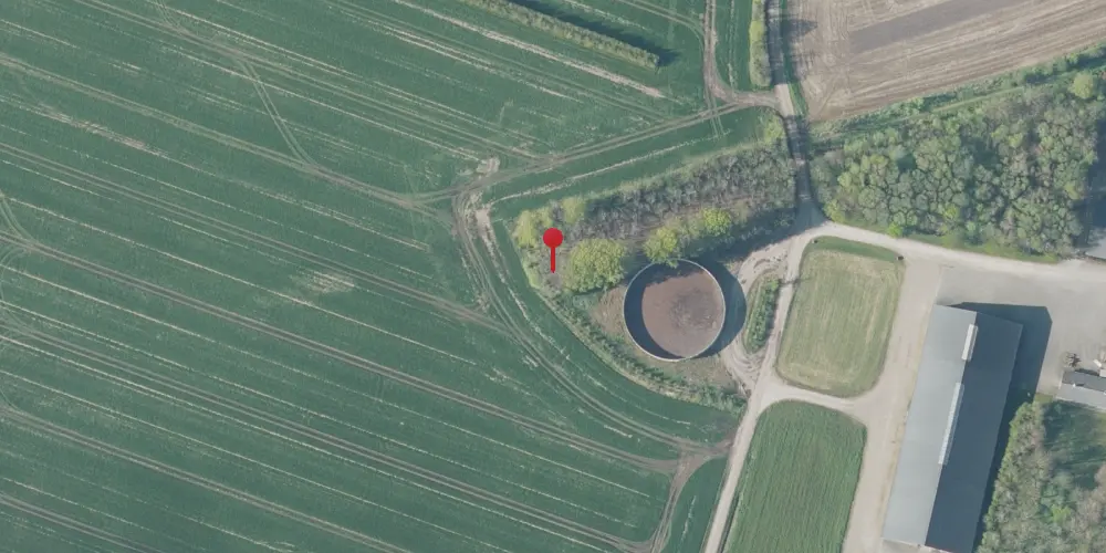 Historisk kort over Vesterbæk Trinbræt Historisk kort over Vesterbæk Trinbræt