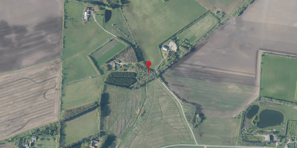 Historisk kort over Bækbo Trinbræt