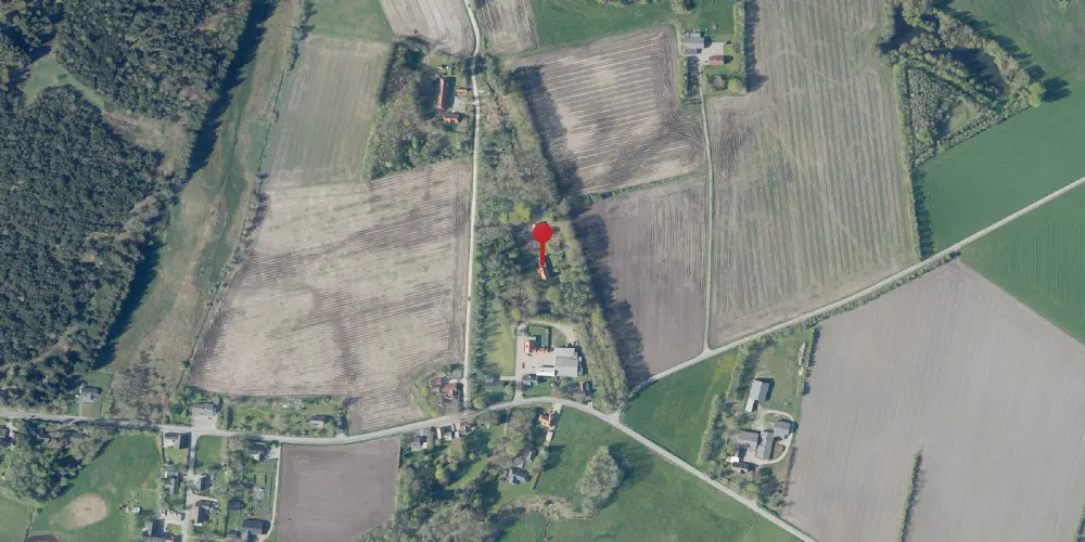 Historisk kort over Muldbjerg Station