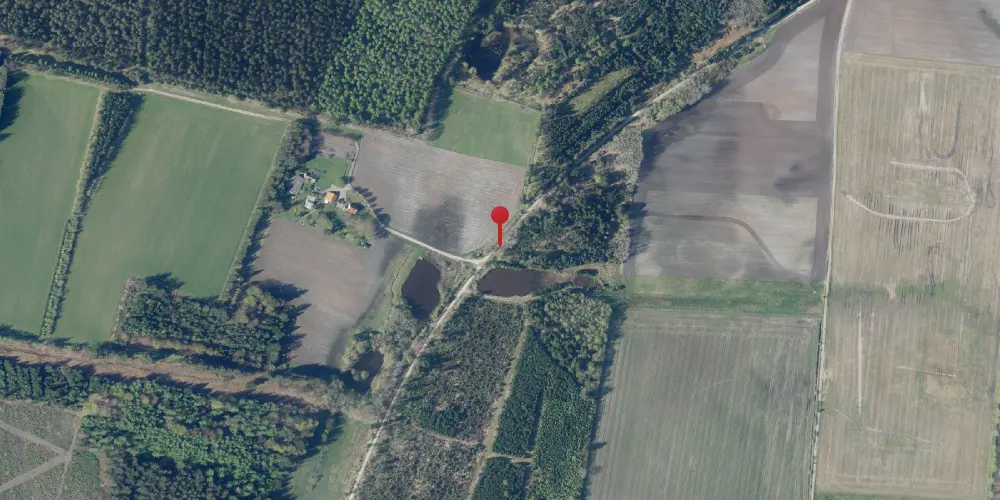 Historisk kort over Lille Tarp Trinbræt Historisk kort over Lille Tarp Trinbræt