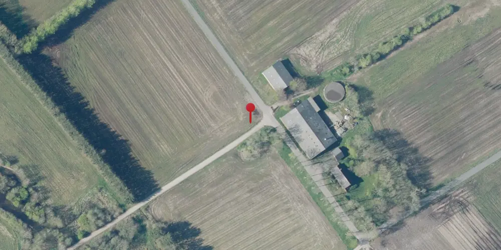 Historisk kort over Sønderkær Trinbræt Historisk kort over Sønderkær Trinbræt